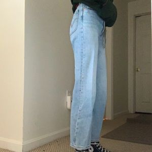 Levi’s Ribcage Straight Ankle cut jeans